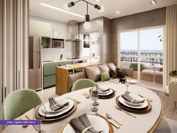 LIVING APARTAMENTO TIPO 45,86mA 