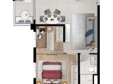 43 m ( 02 Dorms)