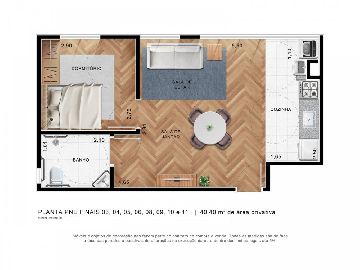 40,40 m2 PNE