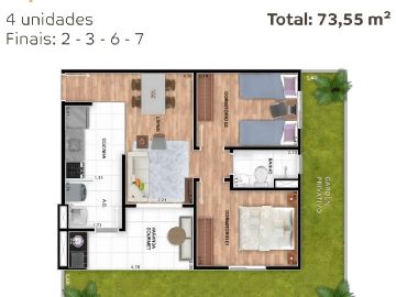 73,55m ( APTO )