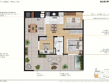 GARDEM 63,41 m2