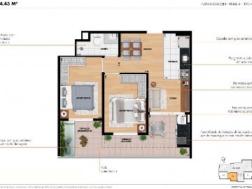 GARDEM 55,16 m2