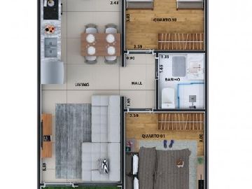 CASA 36,09m (QUINTAL PADR�O)