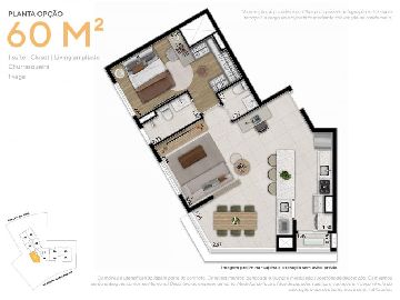 60m 1 Suite/Closet/Living