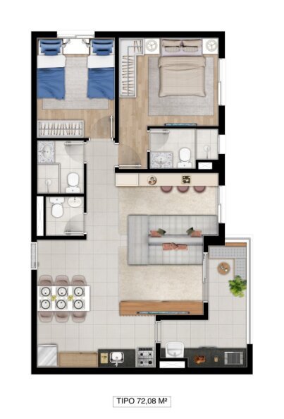72m Living ampliado