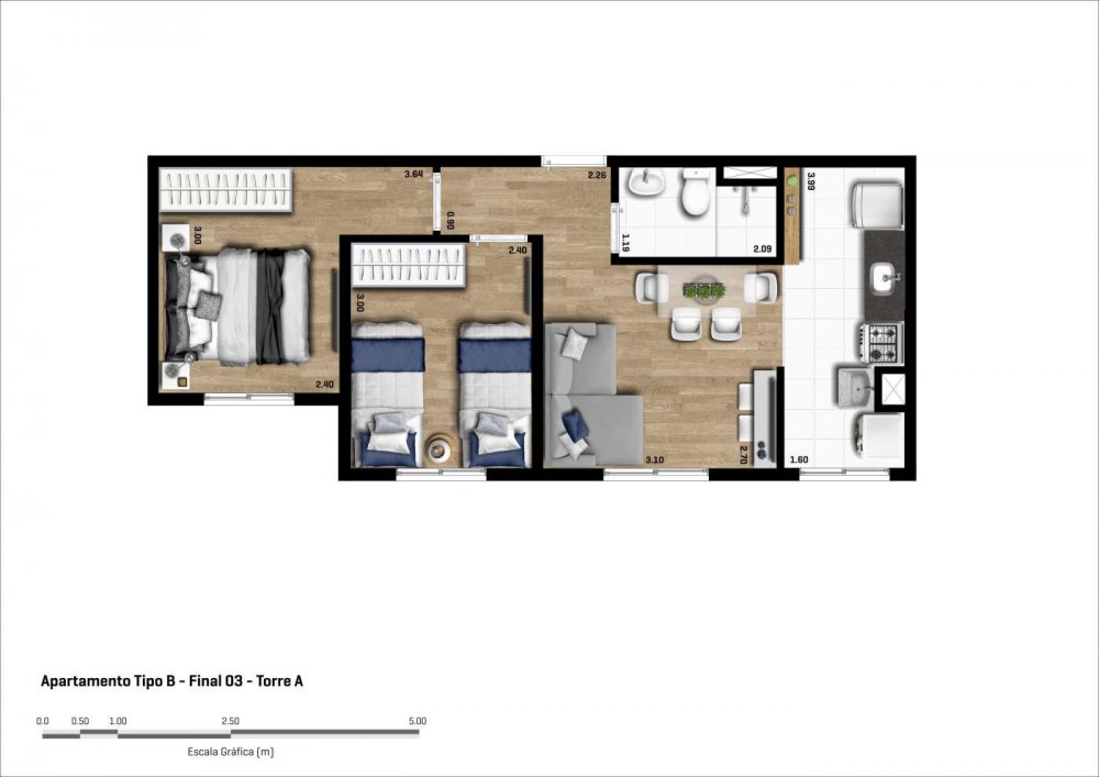PLANTA TIPO B (MEIO)