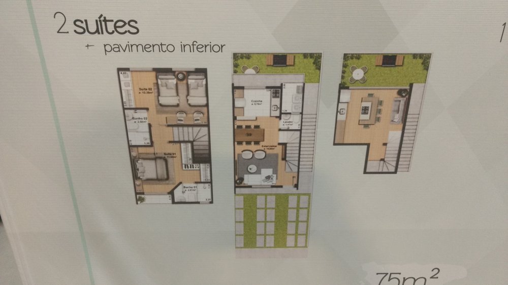 CASA 100m CORREDOR LATERAL