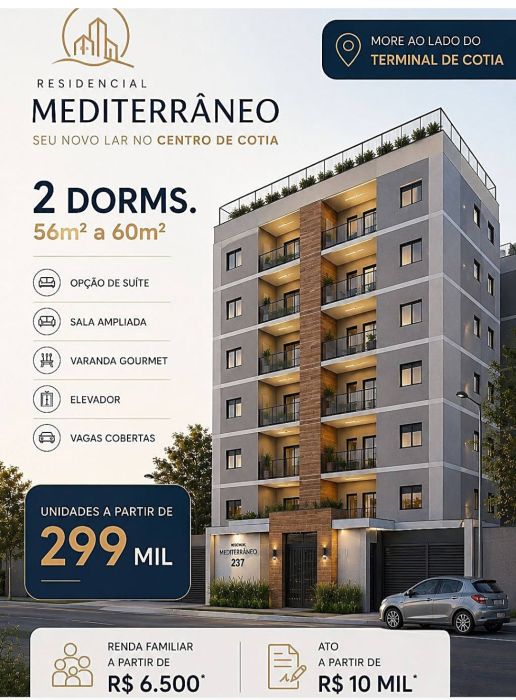 Apartamento - Venda - Centro - Cotia - SP