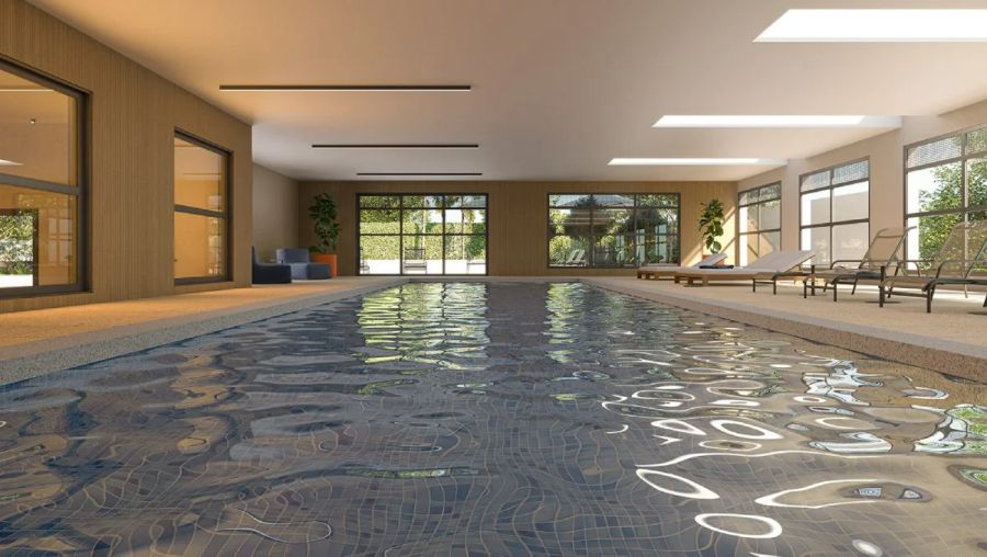 PISCINA COBERTA AQUECIDA