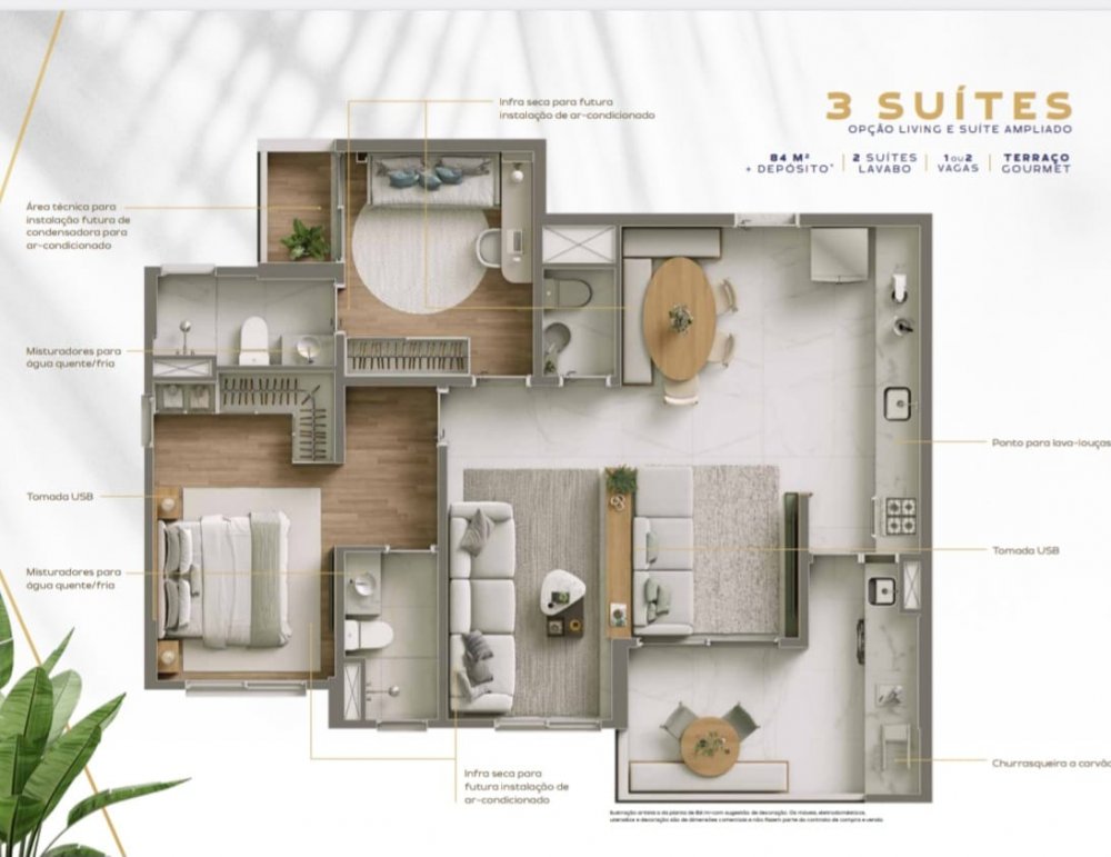 84m 03 Suites (LIVING)