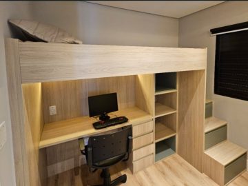 DORM SOLTEIRO DECORADO