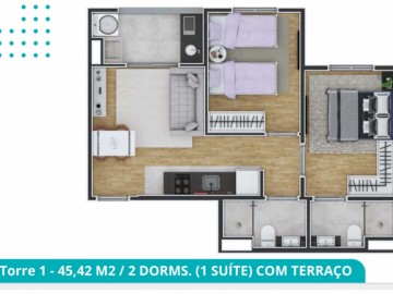 45,42m(C/Suite)