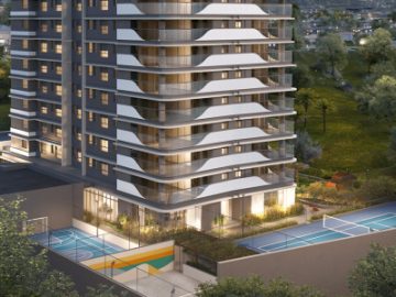 FACHADA E AREA LAZER