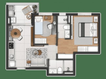 02 DORMS/SUITE 53m