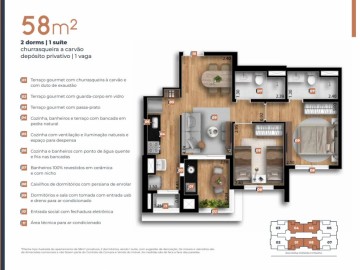 02 DORMS / 1 SUITE