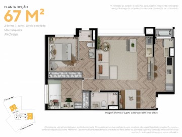 67m 02 Dorms/1 Suite/Living