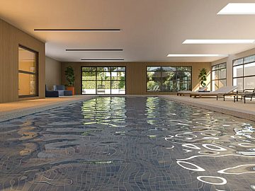 PISCINA COBERTA AQUECIDA